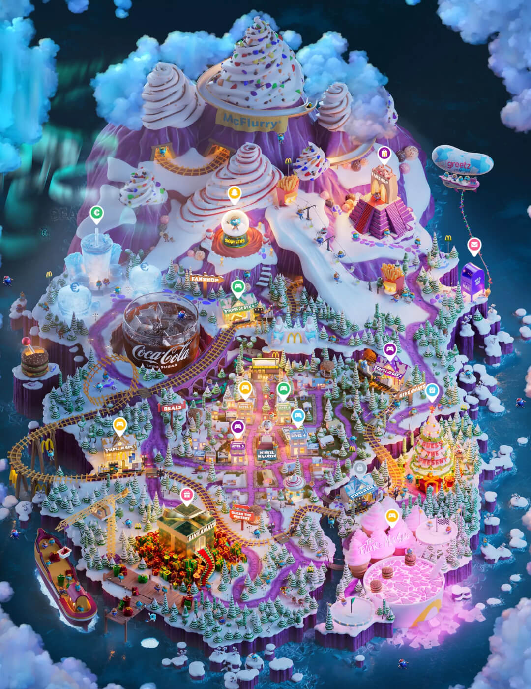 project Mc Donalds - Getaway Island